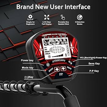 Amazon.com : ATODEKARU Metal Detector for Adults